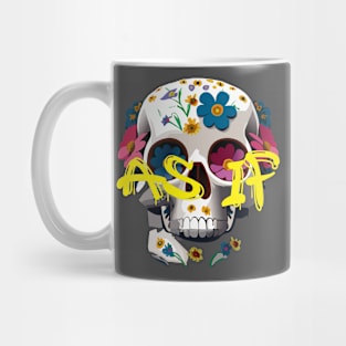 As if! Skull Graffiti Mug